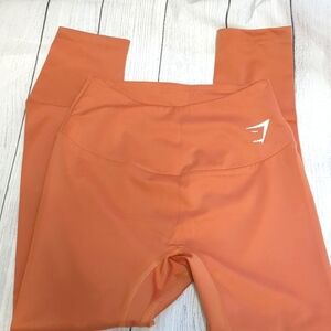 Gymshark orange leggings size small